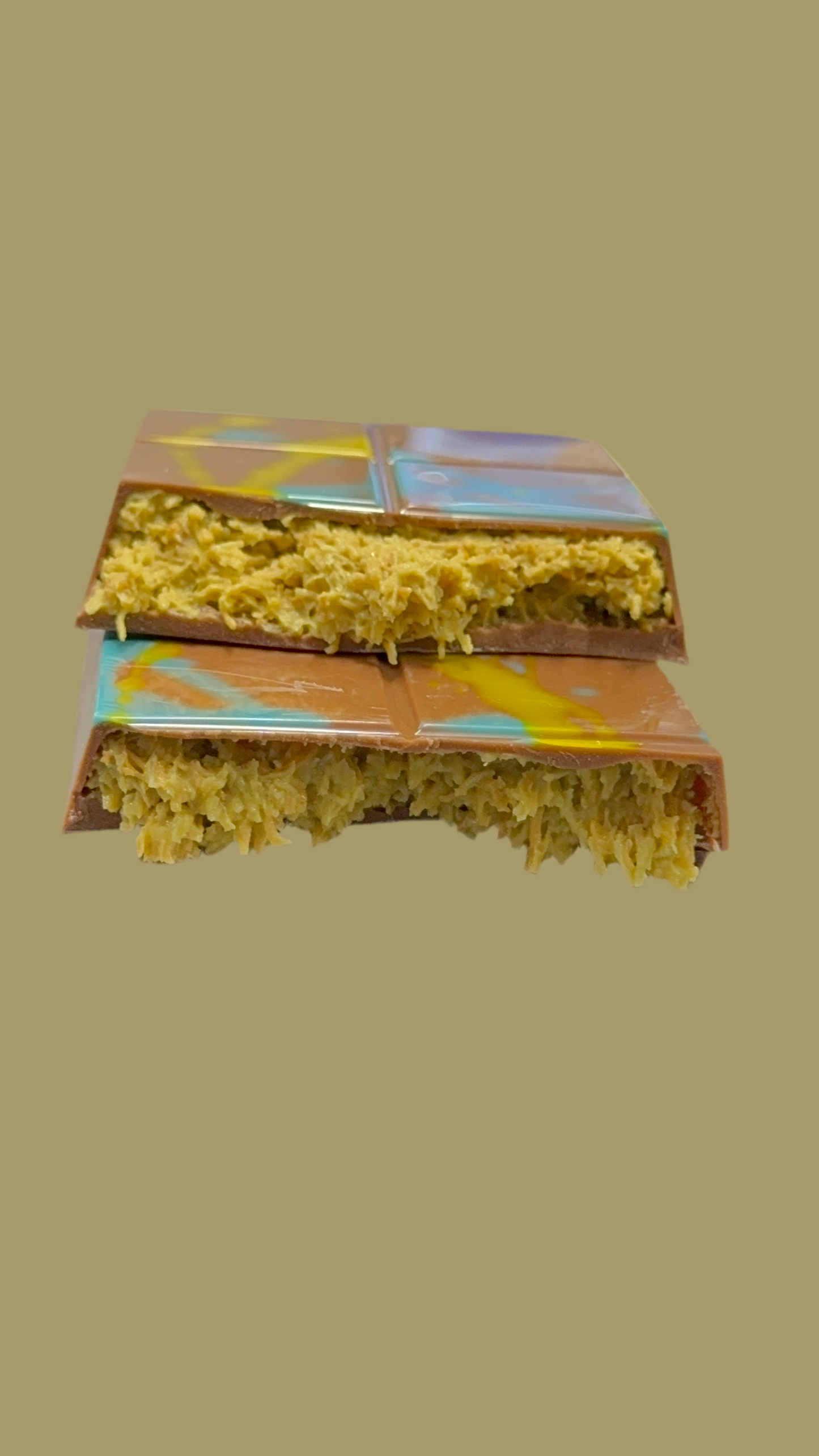 B. 2 PistaFah Lindt Dubai Milk Chocolate Exact Copy