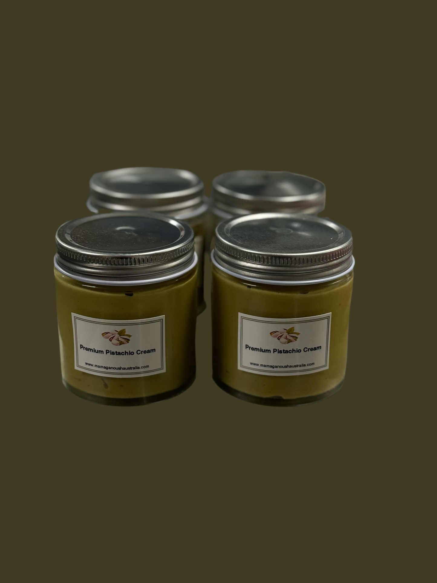 A. Premium Pistachio Cream 2 Jars 120g Each